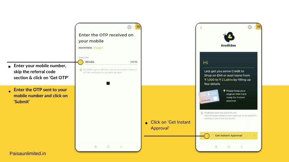 kreditbee personal loan