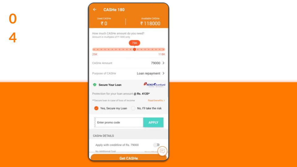 cashe personal loan app