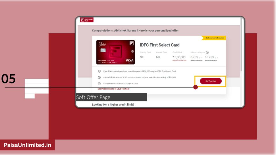 hdfc bank credit card login