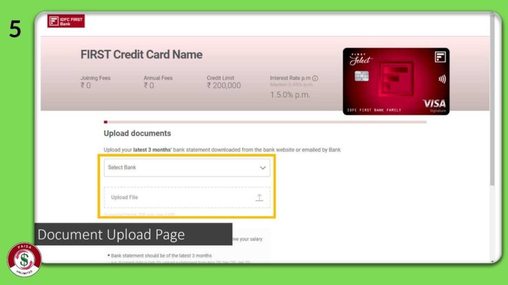 Club Vistara IDFC FIRST Credit Card kaise apply kare